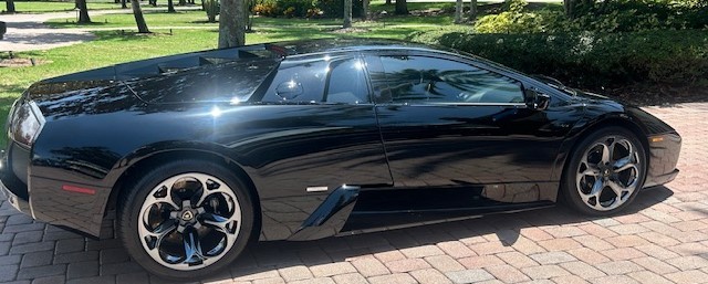 Black Lamborghini Murciélago detailed by Black Pearl